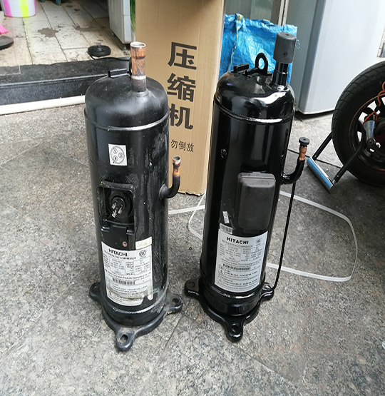 丹棱中央空调压缩机的更换维修